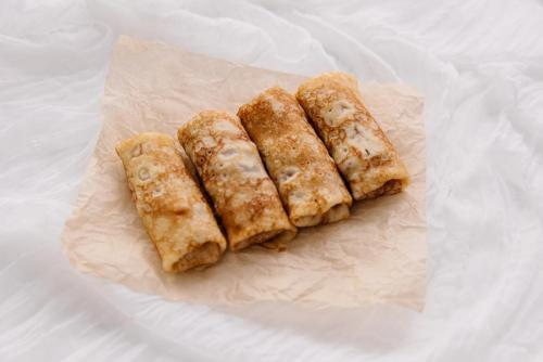 Изображение Блинчик с ветчиной и сыром