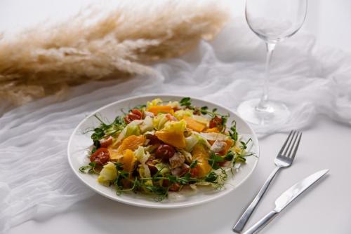 Изображение Салат с запеченной  тыквой